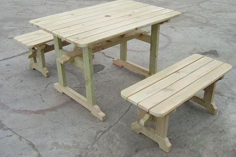 古典实木餐桌椅